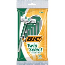 BIC Twin Select, Sensitive Skin, Disposable S...