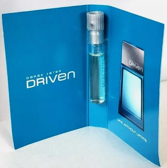 Avon Derek Jeter DRIVEN Blue Mens Cologne Perfume Eau de toilette SAMPLE vial - Image 3 of 4