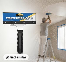 Grattoir de Texture de Plafond pour Enlèvement de Plafond Popcorn Lame 12 Pouces Homax