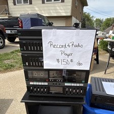MCS 3233 Vintage Stereo Receiver with Record ...