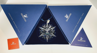 Swarovski Christmas Ornament 2002 Limited Edition (288802) for