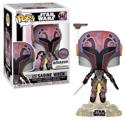 Funko Pop Star Wars Sabine Wren 547 Amazon Exclusive Power of the Galaxy Figure