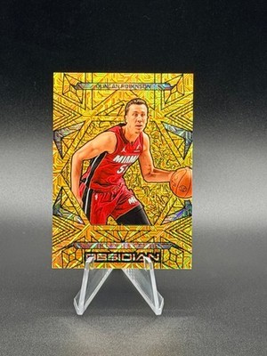DUNCAN ROBINSON 2024-25 Panini Obsidian #113 Electric Etch Gold Flood 03/10