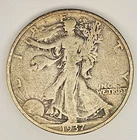 1937-S Walking Liberty SILVER Half Dollar San Francisco Mint USA Collector Coin