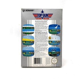 Top Gun The Second Mission Nintendo NES COMPLET CIB PAL B FRA