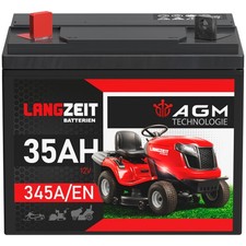 Batterie tracteur pelouse 12V 35Ah AGM tondeuse autoportée 30Ah 28Ah 26Ah Plu...