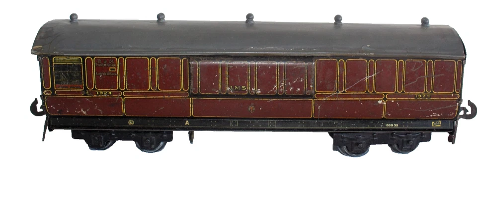 Juego de 3 vagones de comedor/postales calibre 0 LMS Carette for Bassett-Lowke de 1915 Foto 3 de 4