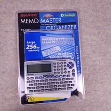 VTG Sharp YO-180P Memo Master 256KB Electronic Organizer w/ BackLight