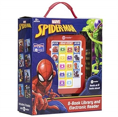 Marvel SpiderMan Me Reader 8Book Library and Electronic Reader Sound  by Pi Kids