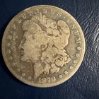 1879 Silver Morgan One Dollar Coin
