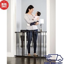 Extra Wide Arched D cor Walk Thru Baby Safety Gate Pet Dog Fence Indoor HOT