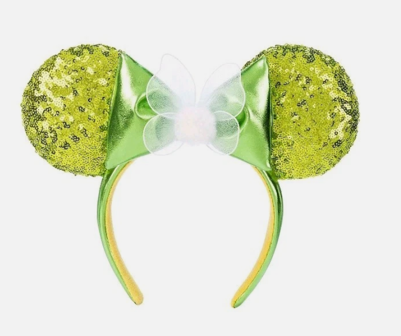 2025 New Authentic Disney Tinker Bell Sequin Minnie Ears  display picture 2
