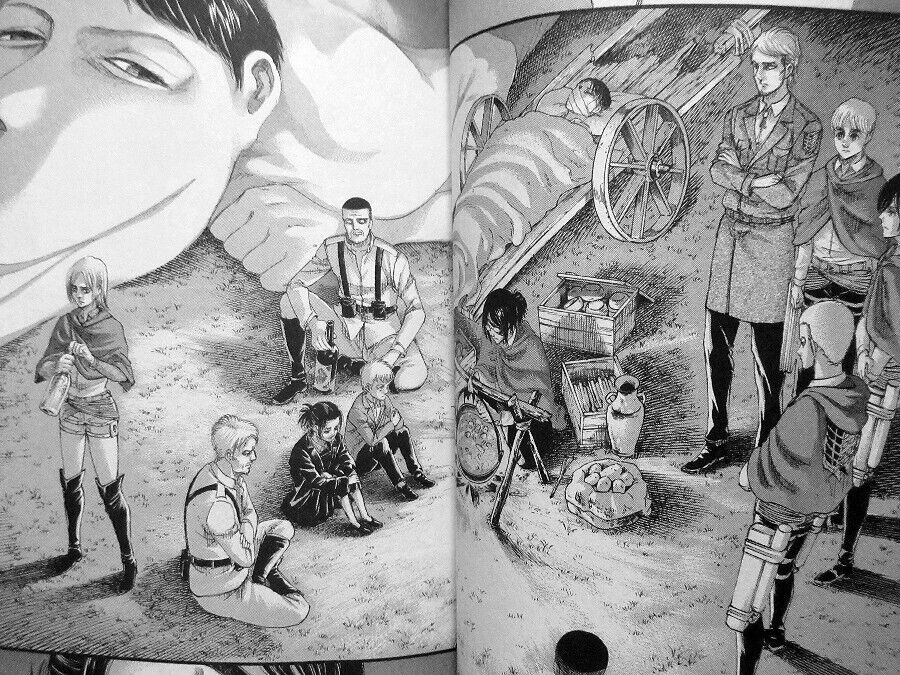 Shingeki no kyojin online manga