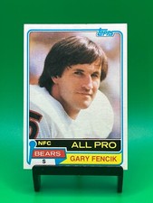 1981 Topps Gary Fencik Chicago Bears #40 Football