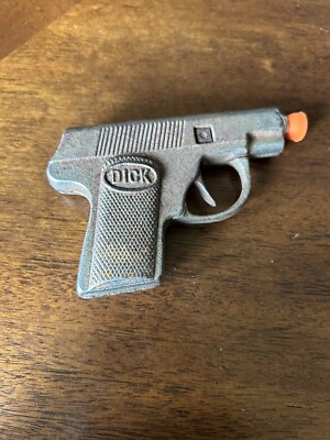 VINTAGE HUBLEY DICK DIECAST REPEATING TOY CAP GUN 210 Not Working