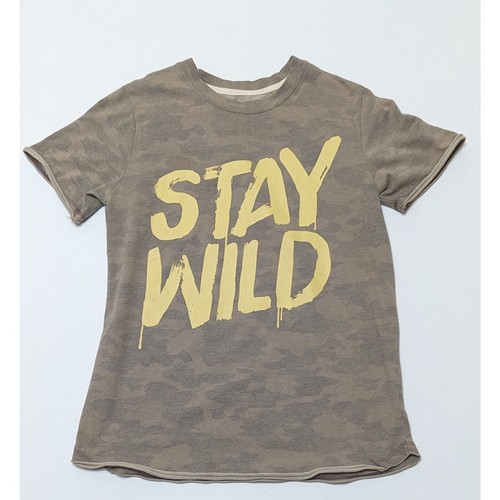 Art Class Short Sleeve STAY WILD T-shirt Size L (12-14)