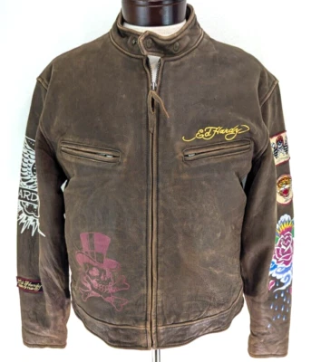 Preços baixos em Ed Hardy Jaqueta de Couro | eBay