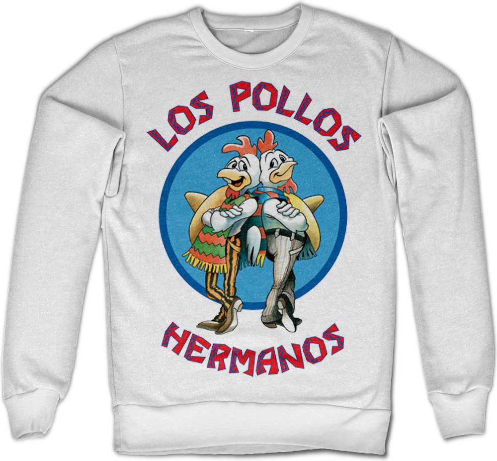 Толстовка Breaking Bad Los Pollos Hermanos белого цвета 8890₽