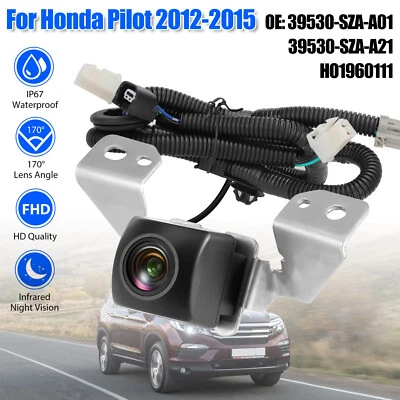 OCTODER 170° Wide Angle HD Rear View Backup Camera For 2012-2015 Honda Pilot 39530SZAA01
