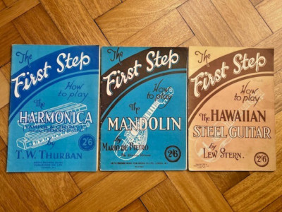Vintage Classic ''The First Step'' How to Play Tutorials x 3  (1928-1935)
