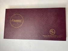 Vintage Scrabble Board Game 1953 With Four Tile Boards And Original Tiles