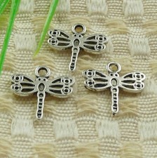 534 Pcs Tibetan Silver Dragonfly Charms Pendant 15X14MM S4529 DIY Jewelry Making