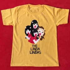 NEW The Linda Lindas Band Gift For Fan Yellow All Size Shirt 8HRT66
