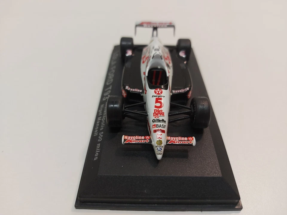 Indycar Lola Ford 93T Nigel Mansell Indianapolis 1993 Altaya 1:43 con Box - Immagine 3 di 4