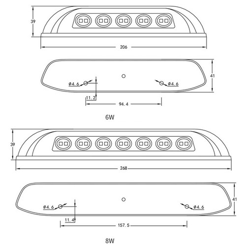 Langlebige 12V24V RV LED Licht Außen LED Lampe Perlen für Wohnmobil Markisen - Bild 24 von 24