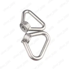 304 Stainless Steel Triangle Machinery LIFTING EYE NUTS M8 M10 M12 M16 M20 M24