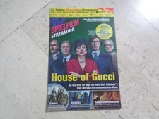 LADY GAGA House of Gucci ADAM DRIVER TV SPIELFILM STREAMING cover magazine