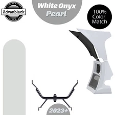 White Onyx Pearl Fairing Spoiler Kit Support Bracket Fits Harley Road Glide 23up