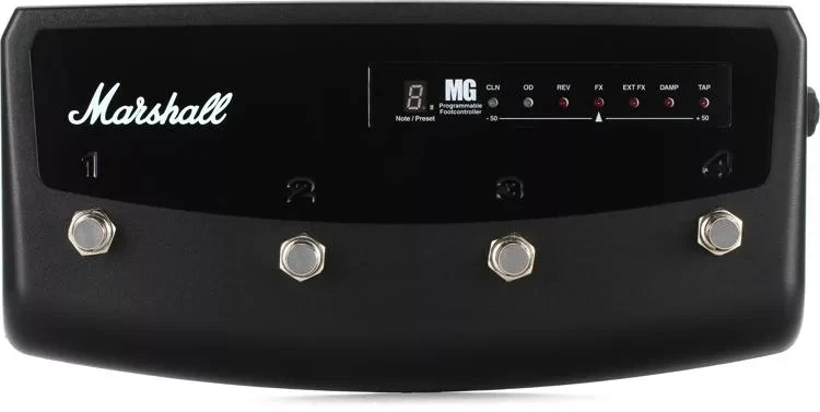 Marshall Amplificatore Foot Controller Switch Pedale PEDL90008 per MG30FX MG50FX - Immagine 2 di 3