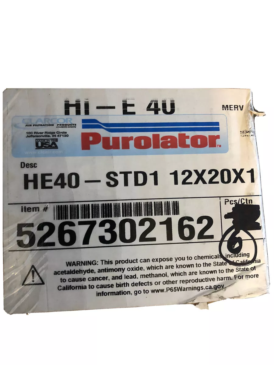 Purolator home air filter deals