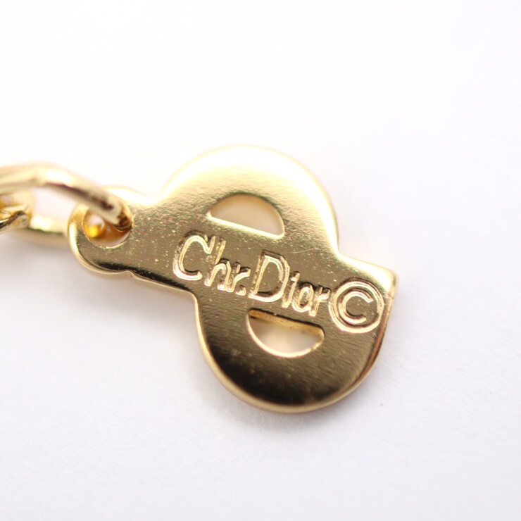 Christian Dior Necklace - POISON Pendant Perfume Bottle Gold