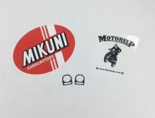 Genuine Mikuni Jet Block Gasket for OEM TMX-38 Carburetor  (1) Pair 826-02010