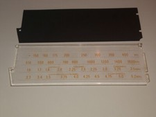 Skalenglas Langwelle (Kunststoff) aus Grundig Satellit 2000 Weltempf&auml;nger