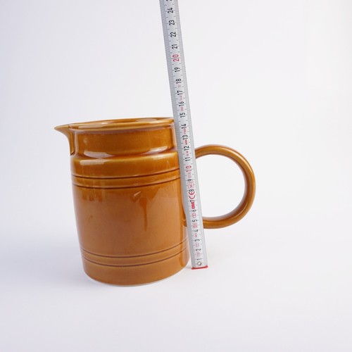 Melitta Ceracron Keramik braun Wasserkru Krug Höhe ca14,8 cm Vintage Mid Century - Bild 15 von 17