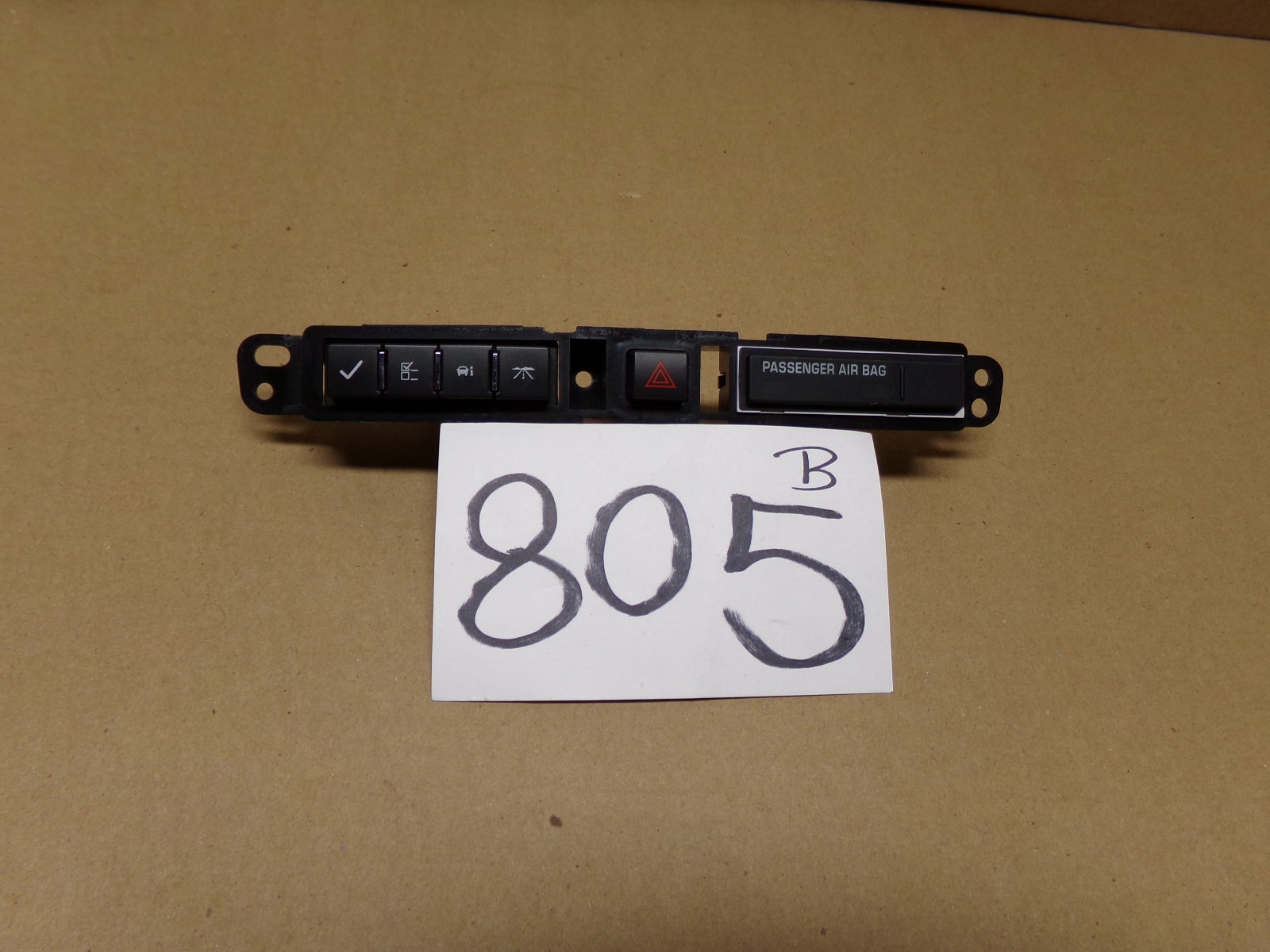 2008 GMC Acadia Center Dash Multifunction Switch Control Power #805-B 