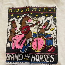1994 Band of Horses Band White All Size Gift For Fan Shirt AM300
