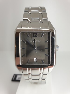 Michel Herbelin Luna 12447/B1 Quarz Armbanduhr Edelstahl Swiss Made 34mm