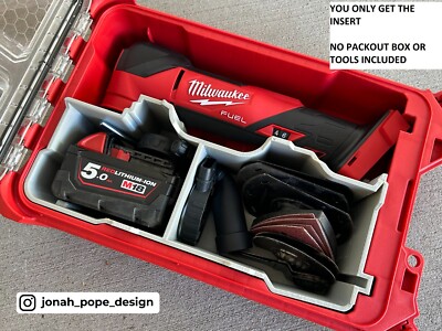 Milwaukee Packout M18 Multitool KRAFTSTOFFEINSATZTABLETT (NUR EINSATZ)