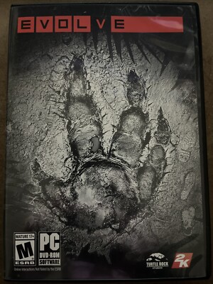 Evolve (PC, 2015) Complete CIB W/ All Discs And Manual