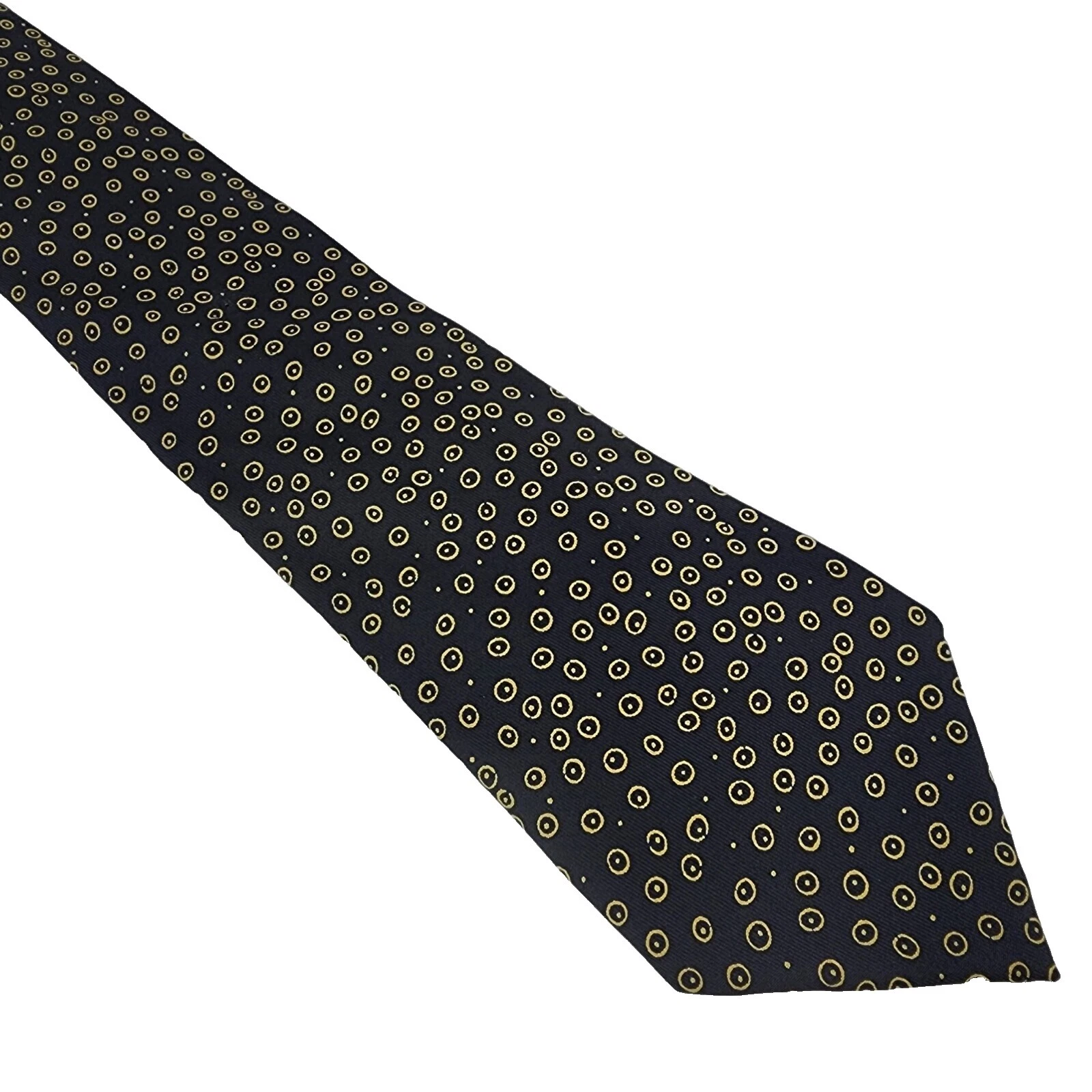 HERMÈS черные геометрические галстуки для мужчин