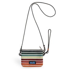 KAVU Renrose Crossbody Wallet with Rope Strap One Size November Stripe
