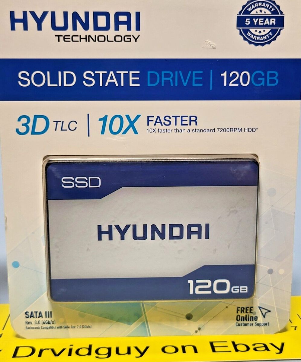 Hyundai Technology C2S3T120G Solid State Drive; 120 GB; SATA III Gbs