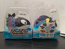 Zhu Zhu Aquarium-Pets Without Mess Dolphin Purple Fish 
