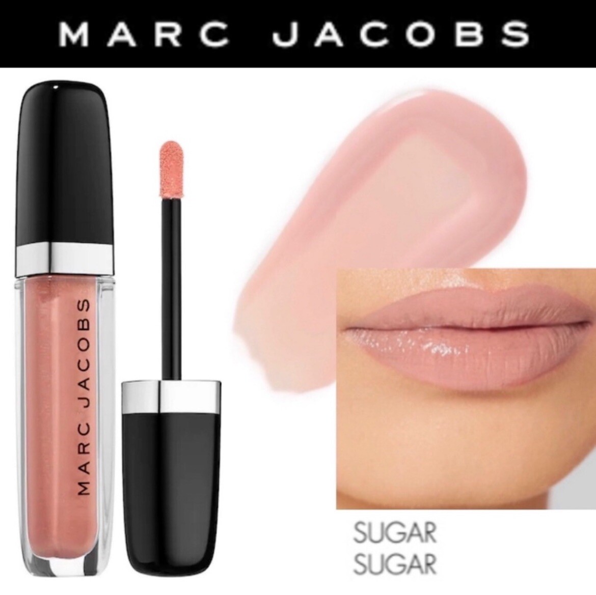 Marc Jacobs Enamored Hi-Shine Gloss Lip Lacquer 312 SUGAR SUGAR