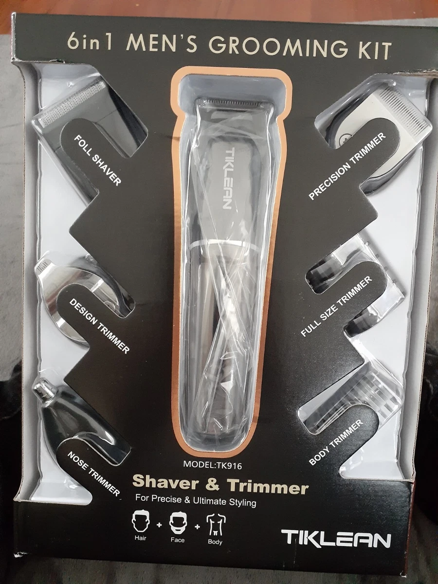 6 in 1 Men s Grooming Kit Shaver Trimmer LK 860 New M M