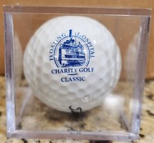 Floating Hospital Charity Golf Classic Logo Golf Ball - Titleist In display case
